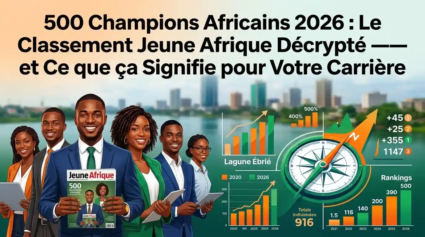 500 Champions Africains 2026 : Le Classement Jeune Afrique Décrypté — et Ce que ça Signifie pour Votre Carrière